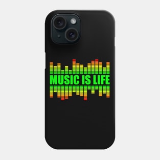 Music is life Phone Case