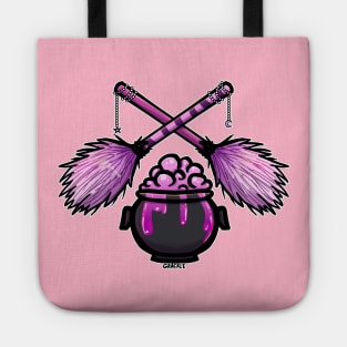 Bubblegum Witch Cauldron Tote