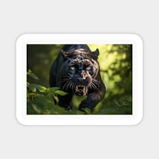 Panther Animal Nature Majestic Wild Magnet