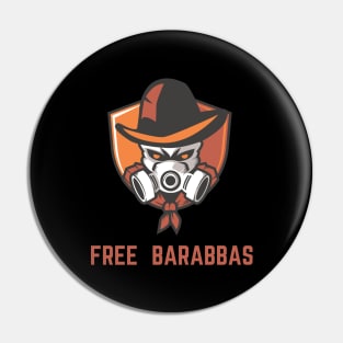 Free Barabbas Pin