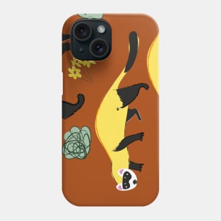 Black Footed Ferret #1 Phone Case