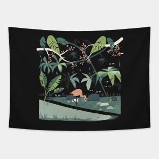 Nightshade Jungle Tapestry