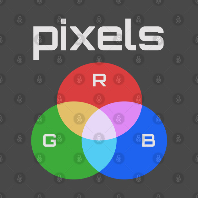 Pixels RGB by Markyartshop