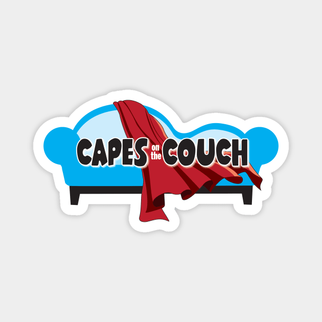Capes on the Couch Logo Magnet by capesonthecouch