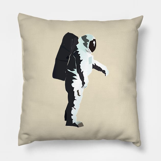 Space Lifeguard Pillow by Killer Rabbit Designs