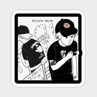 Elliot Smith - Either/Or - album illustration Magnet