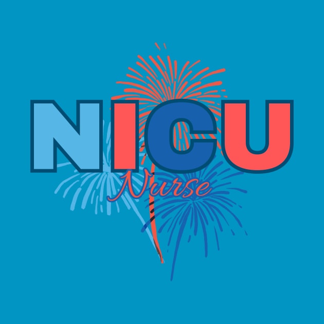 NICU Nurse, 4th of July by Sandyschicdesigns