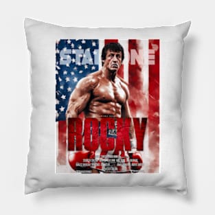 Rocky Balboa t-shirt Pillow