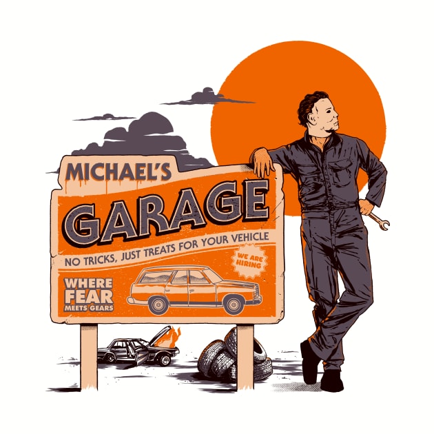 Michael's Garage by hafaell