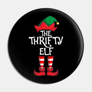 Thrifty Elf Matching Family Christmas Pin