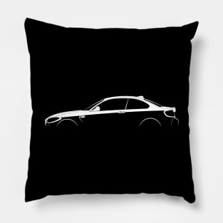 BMW M2 Competition (F87) Silhouette Pillow