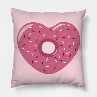 Donuts heart Pillow