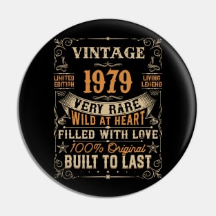 Vintage 1979 Limited Edition Pin