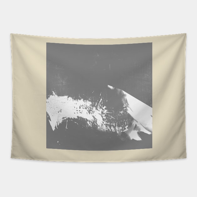 White Mountain #Abstract Tapestry by nileshkikuchise