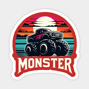 Monster Truck Magnet