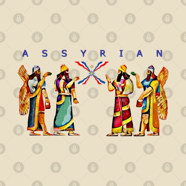 Assyrian Anunnaki by doniainart