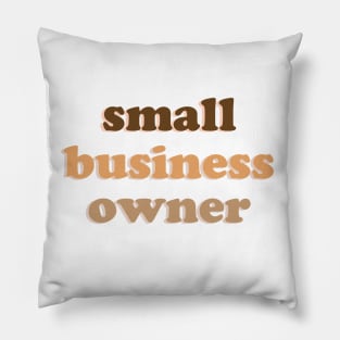 Small Business Owner // Coins and Connections Pillow