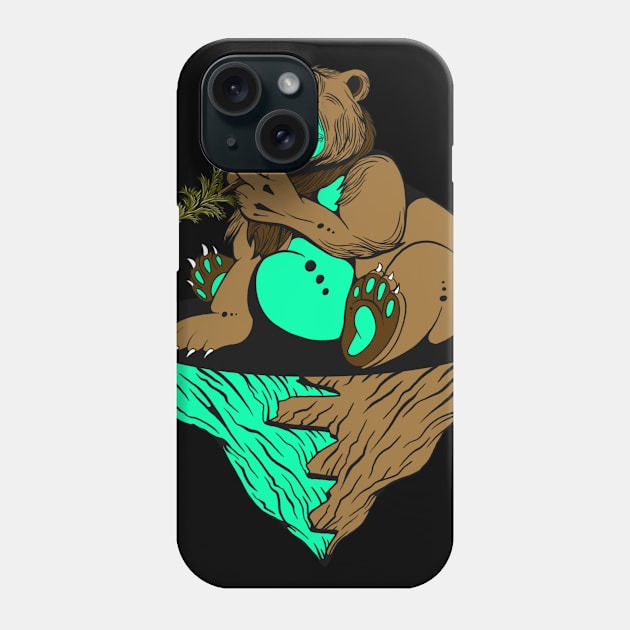 Smoke Trees Phone Case by SMSVISUS