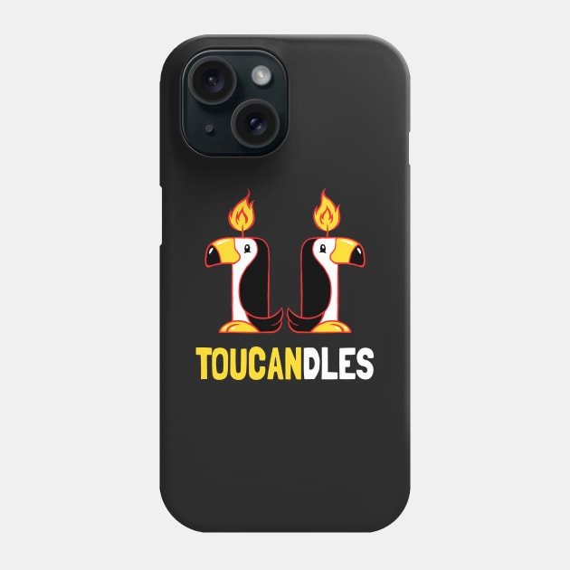 Toucandles Phone Case by dumbshirts