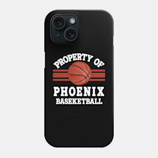 Proud Name Phoenix Graphic Property Vintage Basketball Phone Case