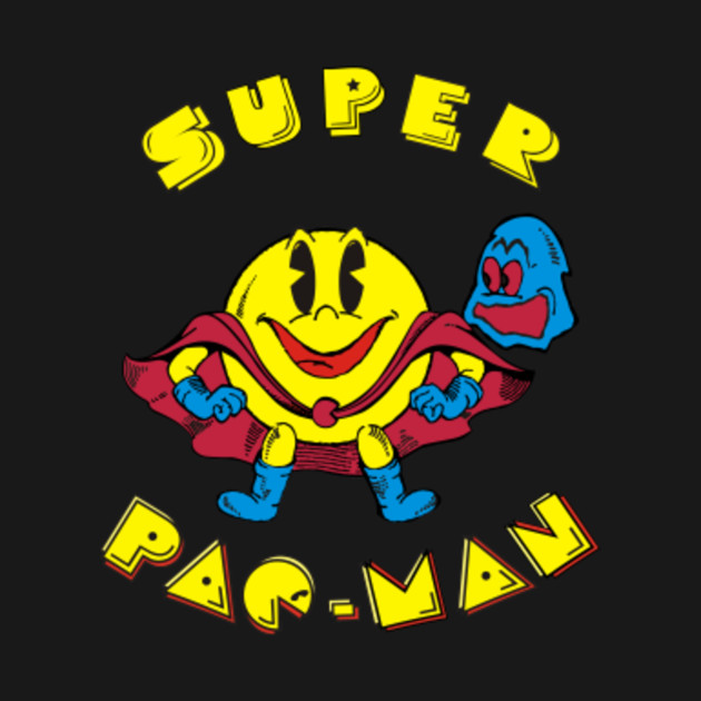 Super Pac Man Pac Man T Shirt Teepublic 6763