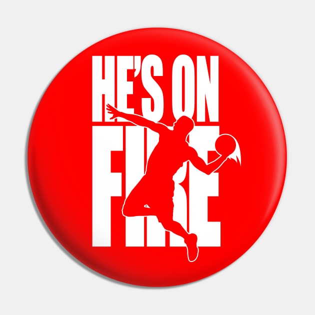 NBA JAM: He's On Fire Pin by CoolDojoBro