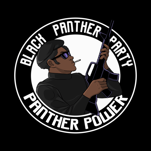 Black Panther Party Panther Power by Noseking