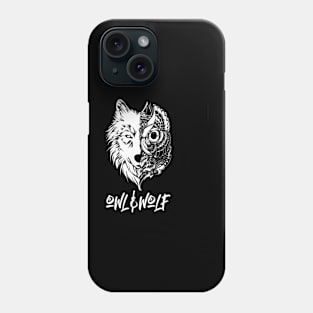 Owl n wolf Phone Case
