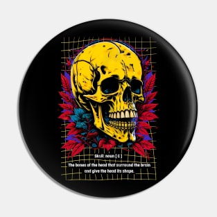 Streetwear Skull Design Pin