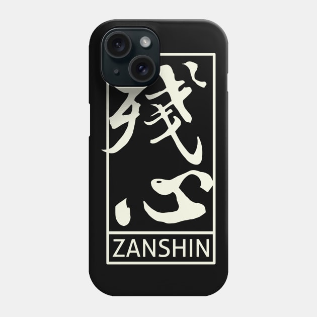 Zanshin Phone Case by Kaijester