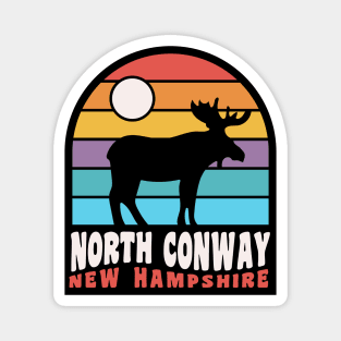 North Conway Moose New Hampshire Badge Magnet