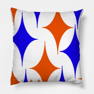 blue yellow abstract background pattern design Pillow