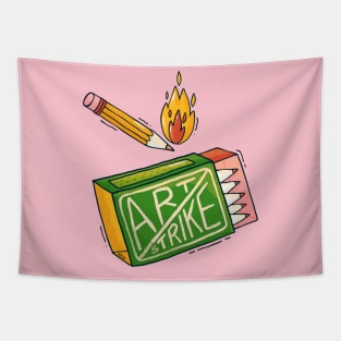 Art Strike Tapestry