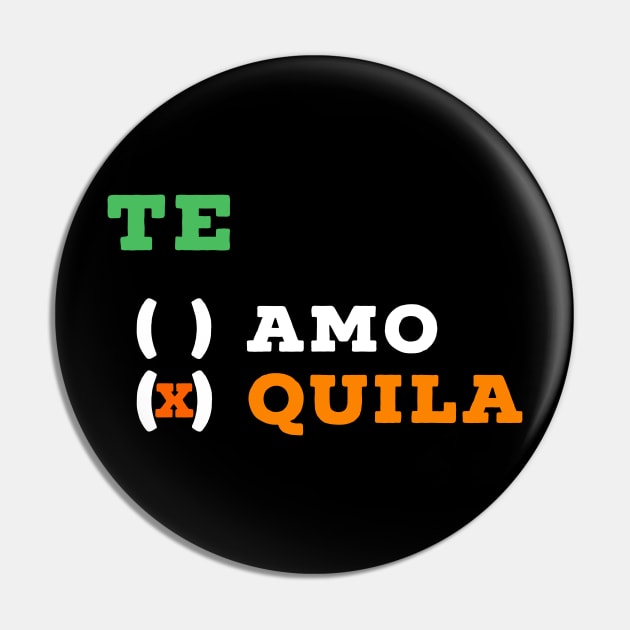 Funny Tequila Cinco de Mayo Pin by RomeroCancela