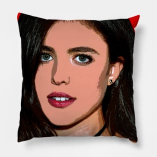 margaret qualley Pillow