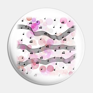 Musical Bubbles Pin