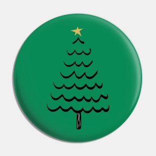 Christmas Tree Star Pin