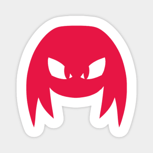 Knuckles head logo Magnet