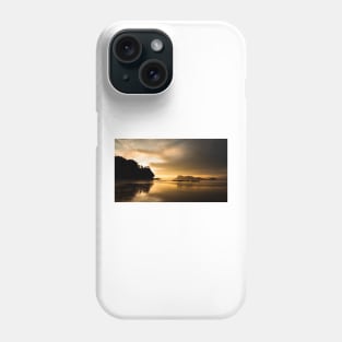 Golden light sunset Phone Case