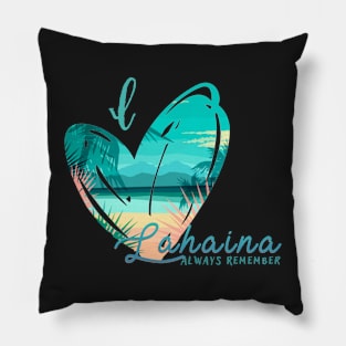 I Heart Lahaina Pillow