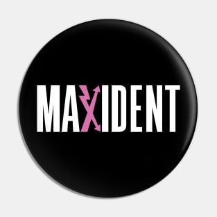 Maximum Accident White Pin