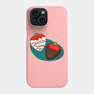 Chocolate Covered Strawberry Phone Case