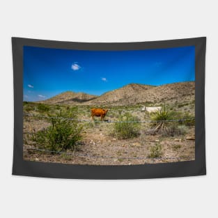 Criollo Cattle on the Open Range Tapestry