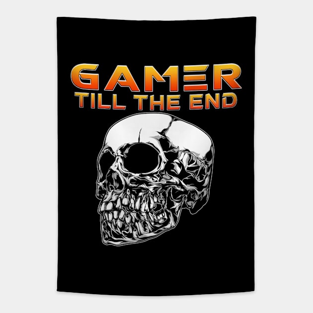 Gamer Till The End Tapestry by Shawnsonart