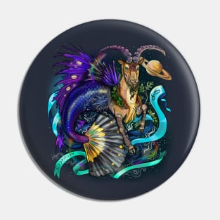 Zodiac Capricorn Pin