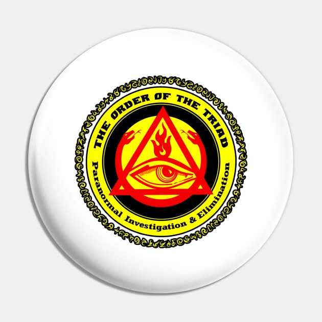 Order of the Triad (Alt Print) Pin by Nerdology