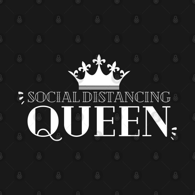 Social Distancing Queen by bubble_designer