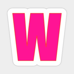 Pretty in Pink: W's Defining edge Magnet