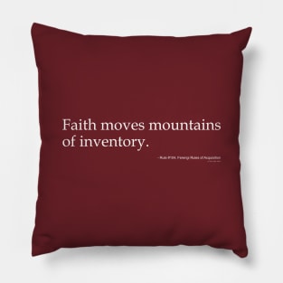 Ferengi Rules of Acquisition Series: Rule 104 (Star Trek) Pillow