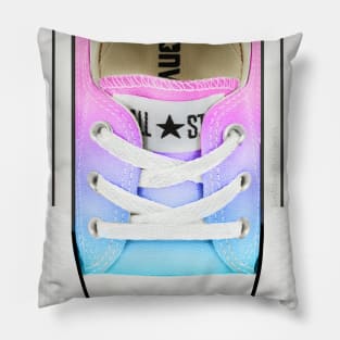 Conv PinkCyan Pillow